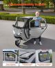 VEVOR 3-Wheel Enclosed Mobility Scooter for Seniors Adults, 650lbs Capacity, 3-Seater 1500W Electric Recreational Mobility Scooter 37 Miles Long Range