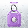 Waterproof Airtag Keychain Holder Case; Screw Full Cover Compatible For Apple Air Tag Tracker Key Ring Anti-Scratch Anti-Lost Cover